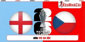 Soi Kèo Anh Vs CH Séc 01H45, 07/10, UEFA Nations League
